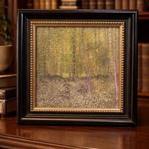 Trees and Undergrowth by Vincent Van Gogh embellish art 16x16 beautiful elegant
